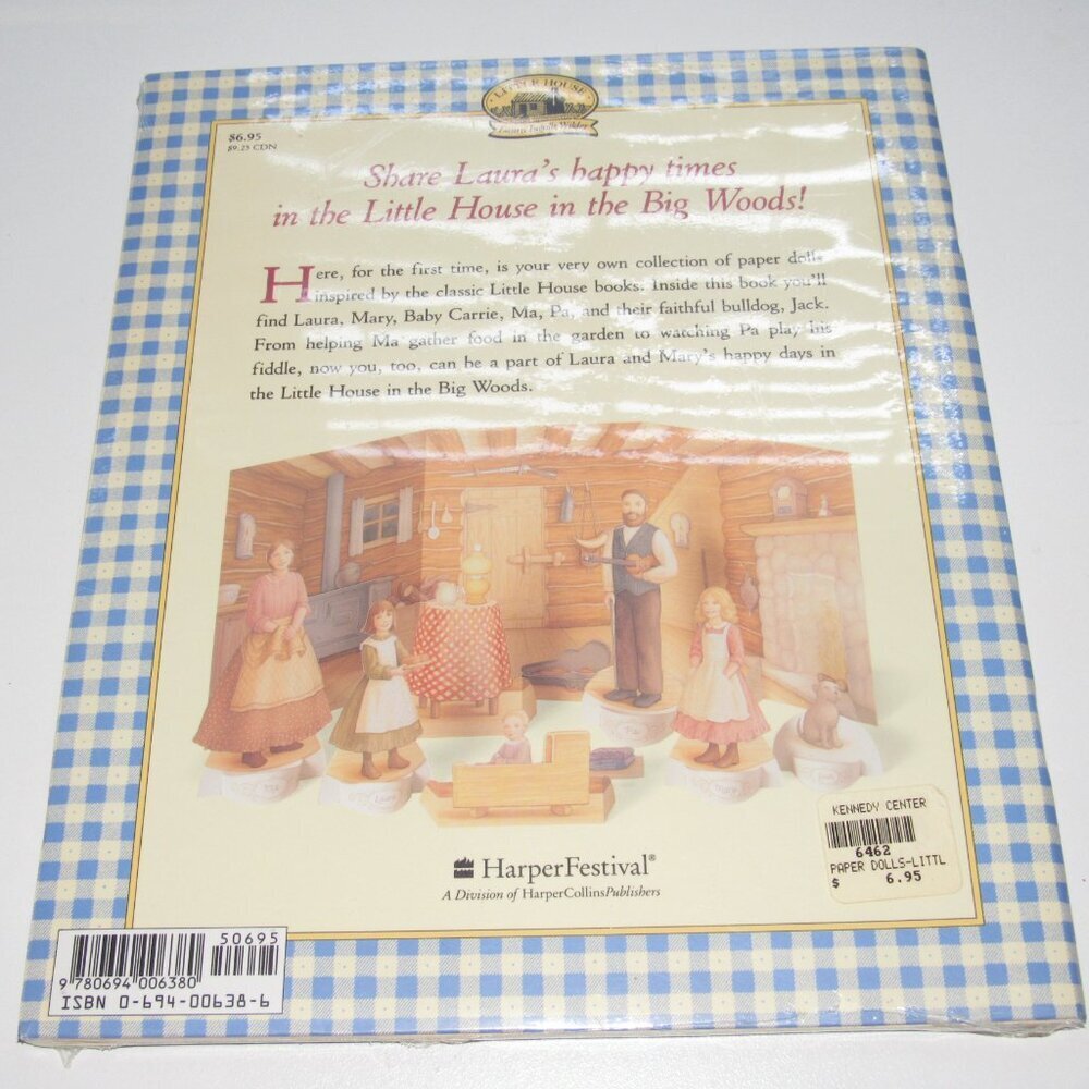 My Book of Little House Paper Dolls – The Big Woods Collection | HarperFestival - Picture 2 of 2